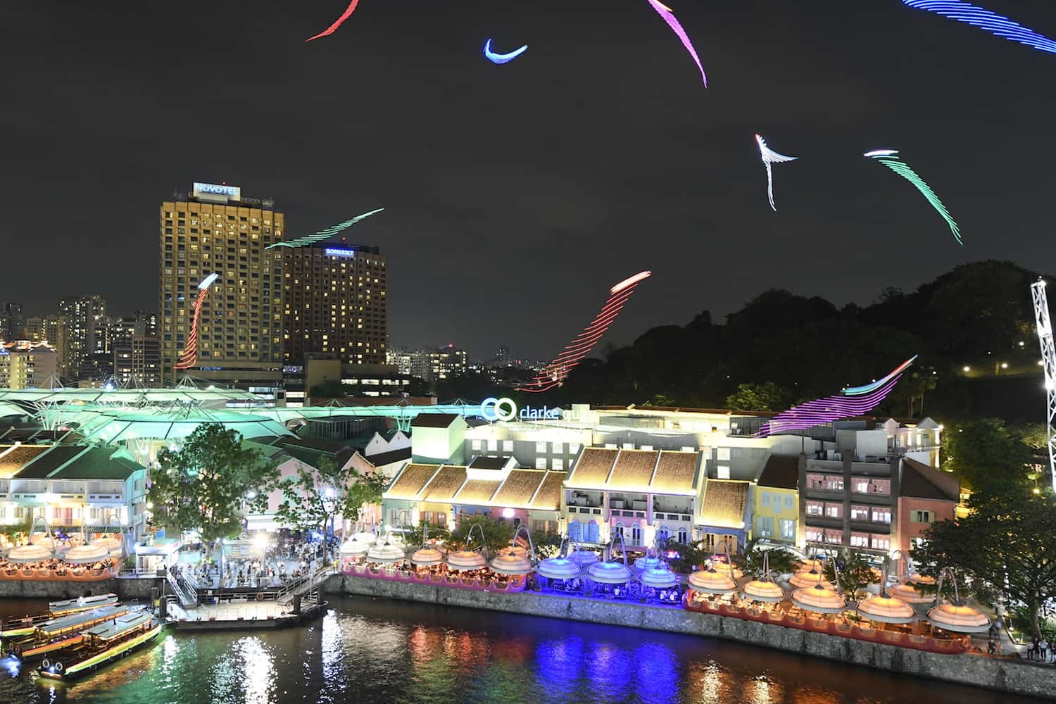 Singapore River Busker.