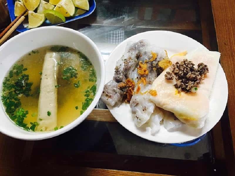 Món bánh cuốn Hà Giang cũng rất được ưa chuộng