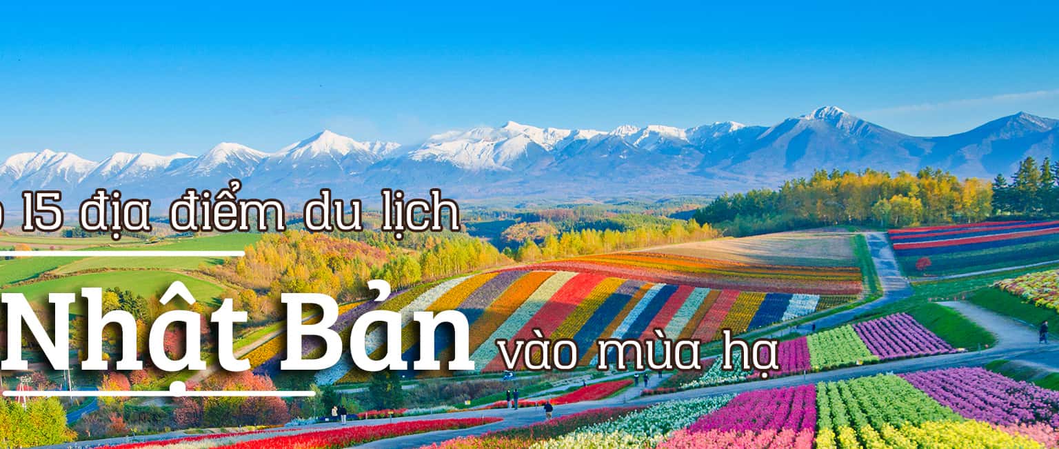 Top 15 địa điểm du lịch Nhật Bản vào mùa hè