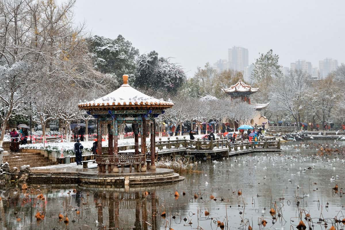 Thời tiết Côn Minh vào tháng 11