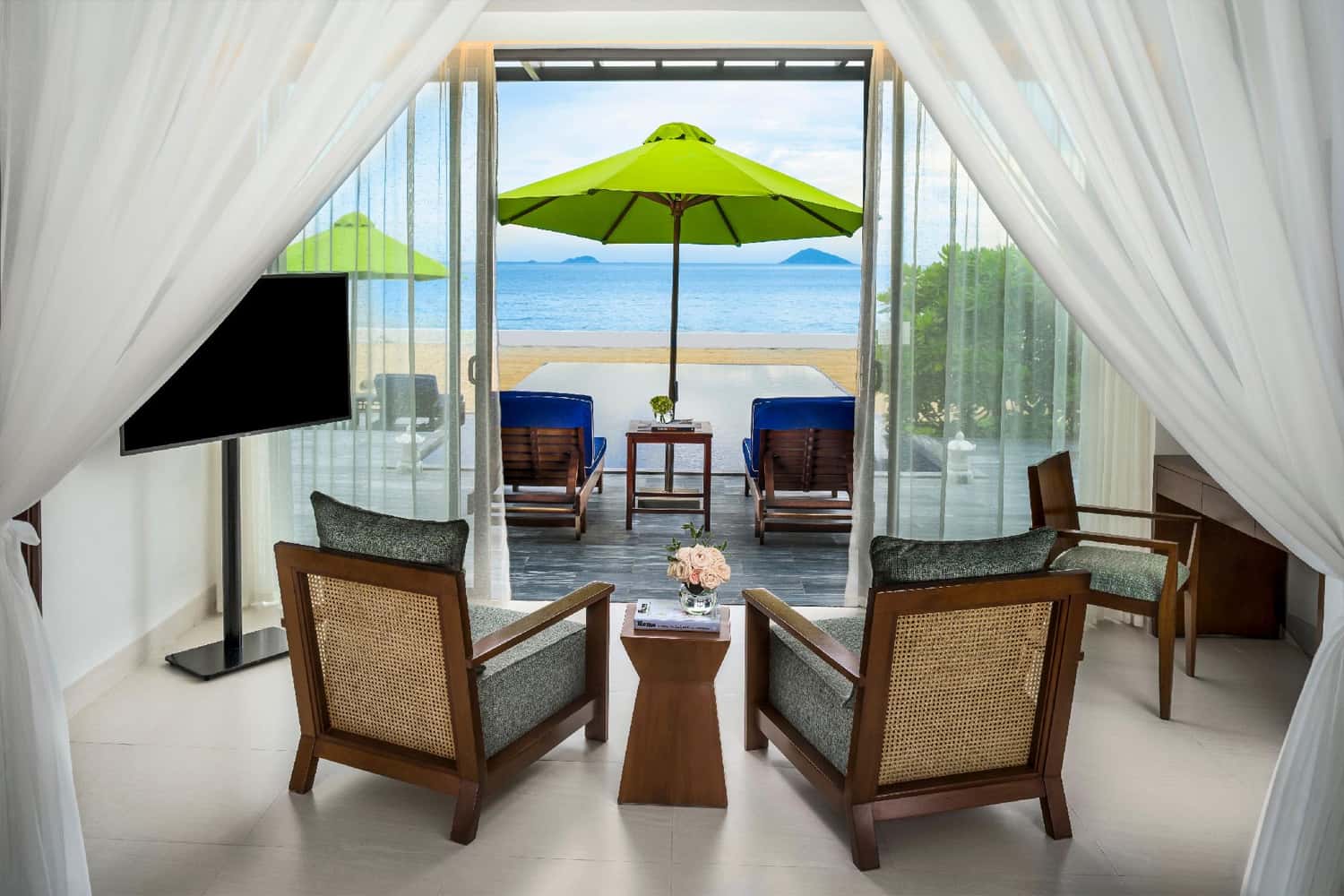 Phòng nghỉ ở Sunrise Premium Resort Hội An
