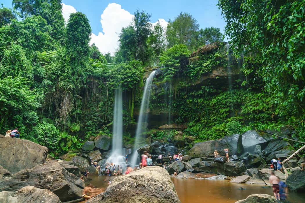 Thả mình vào thiên nhiên tại núi Phnom Kulen
