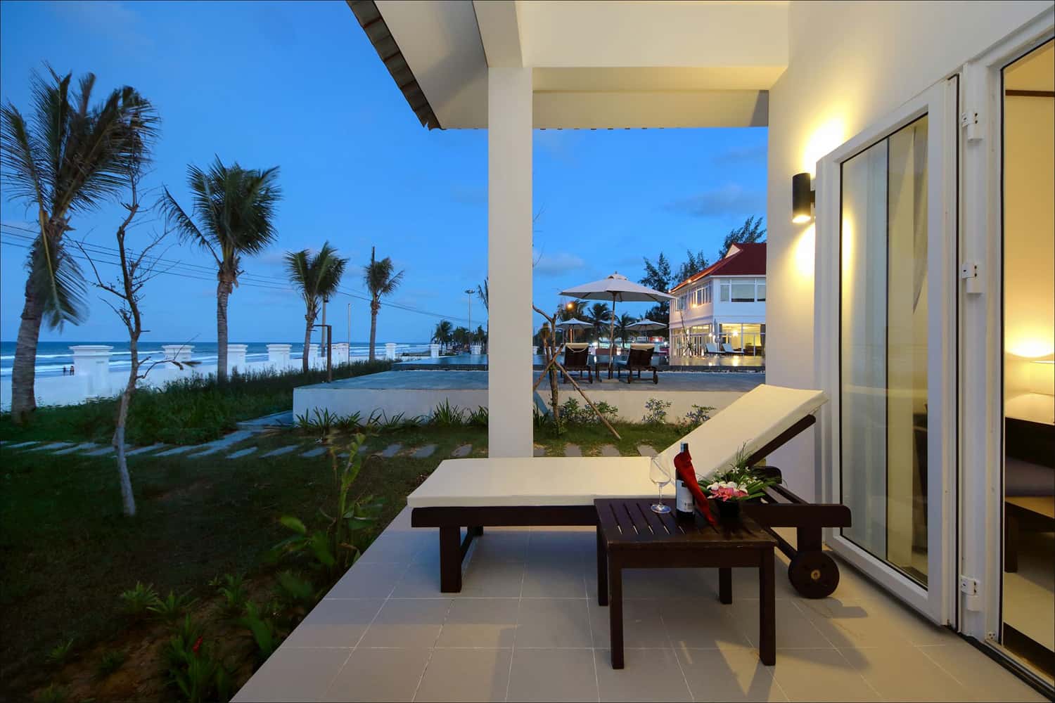 View phòng ở Tam Thanh Beach Resort