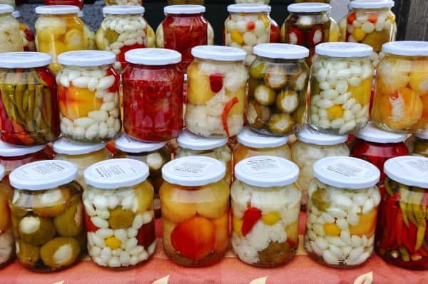 Pickled fruit