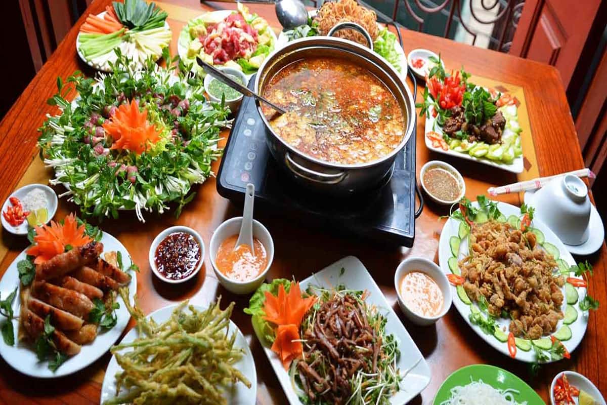      Lẩu dê Đồng Hương