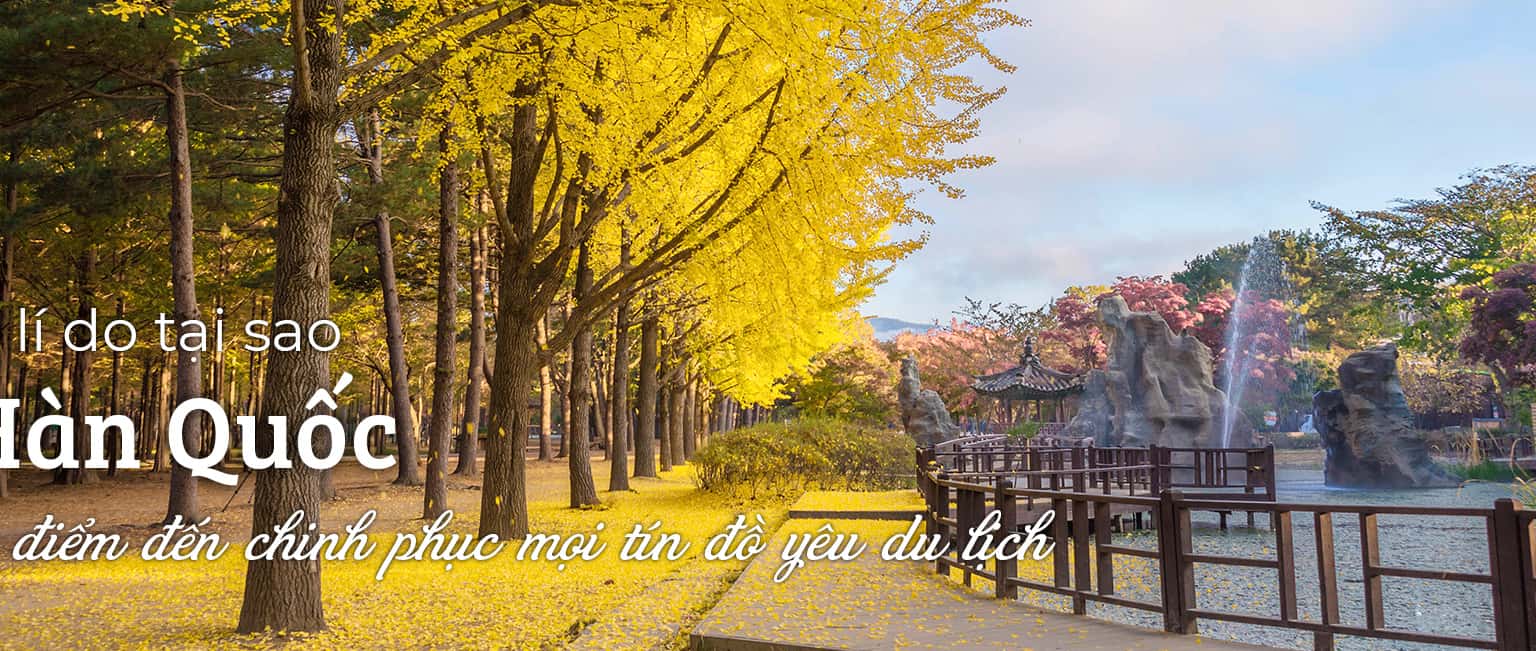 15 lí do tại sao Hàn Quốc là điểm đến yêu thích