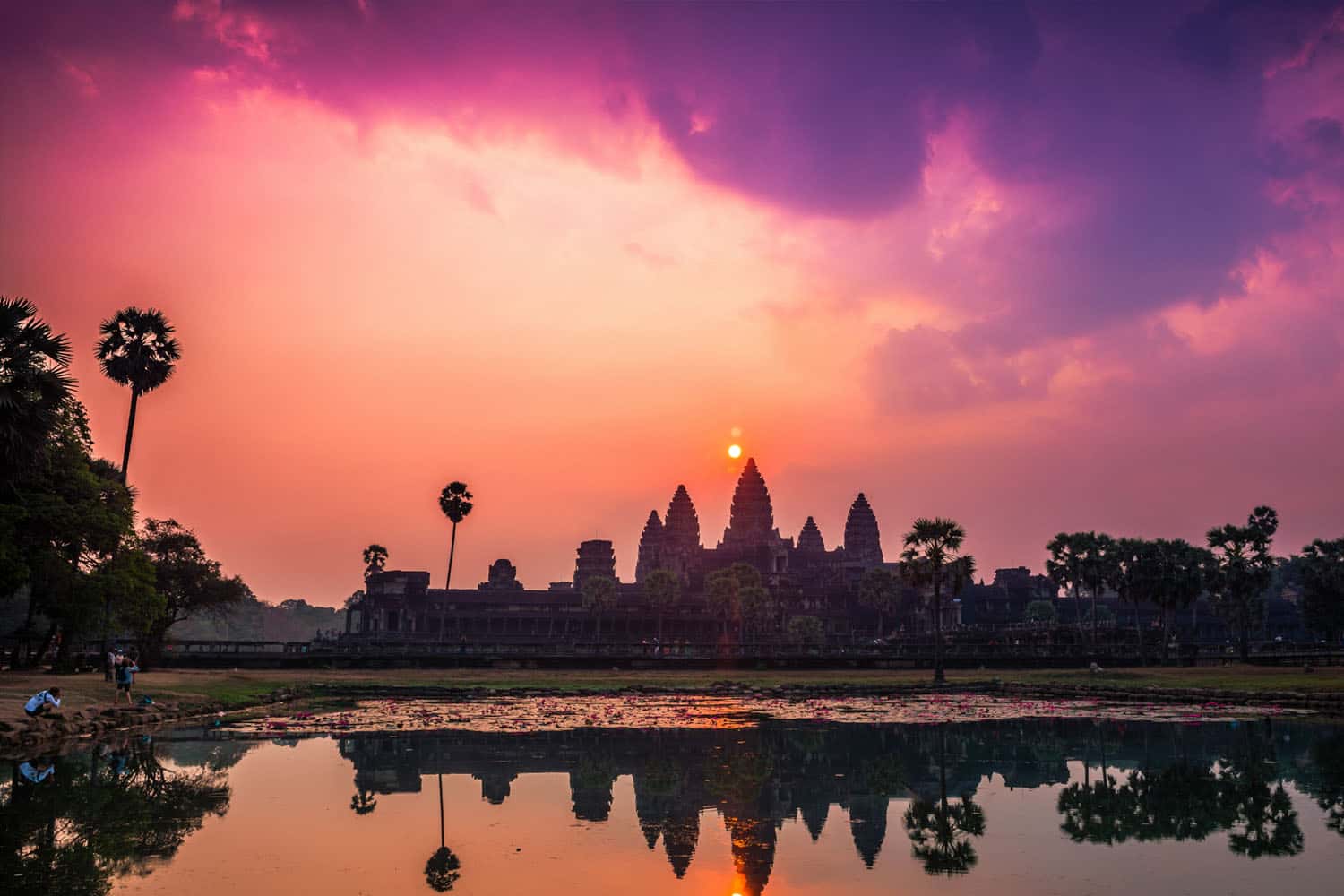 Khu vực khung cảnh bình minh ấn tượng