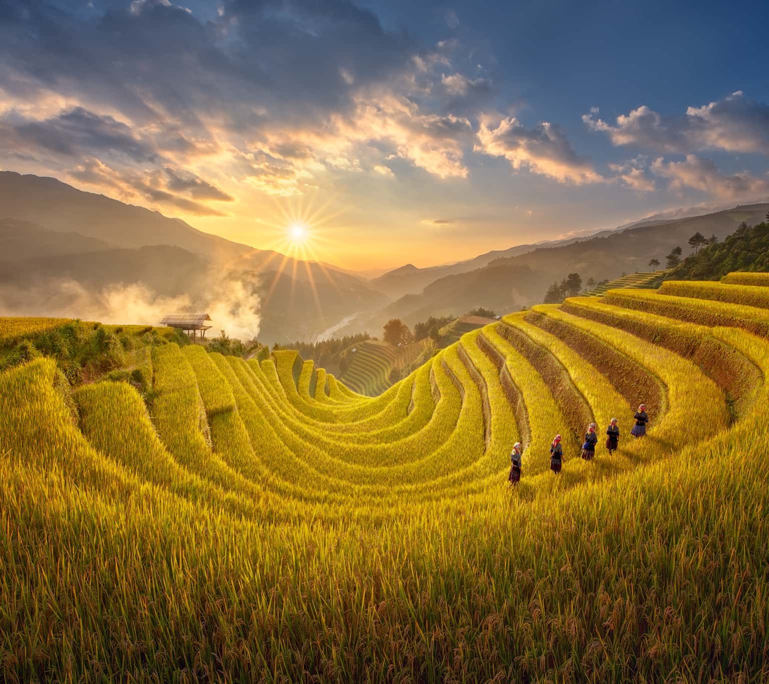 Mù Cang Chải là một trong những địa điểm du lịch Yên Bái nổi tiếng