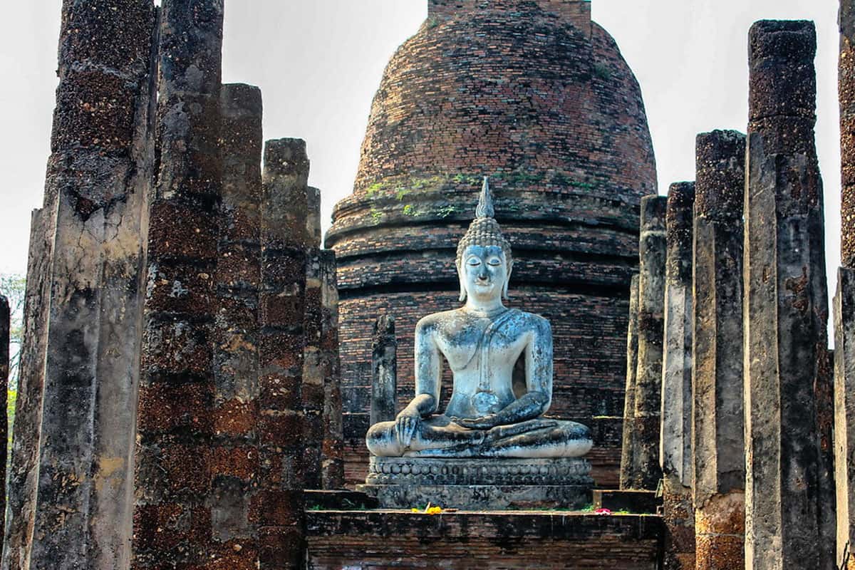  Hồ chùa Wat Sra Si