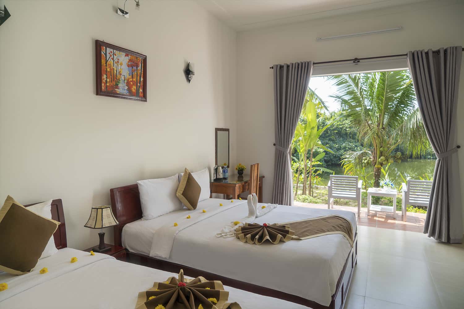 Phòng nghỉ ở Del Luna Villa Hoi An
