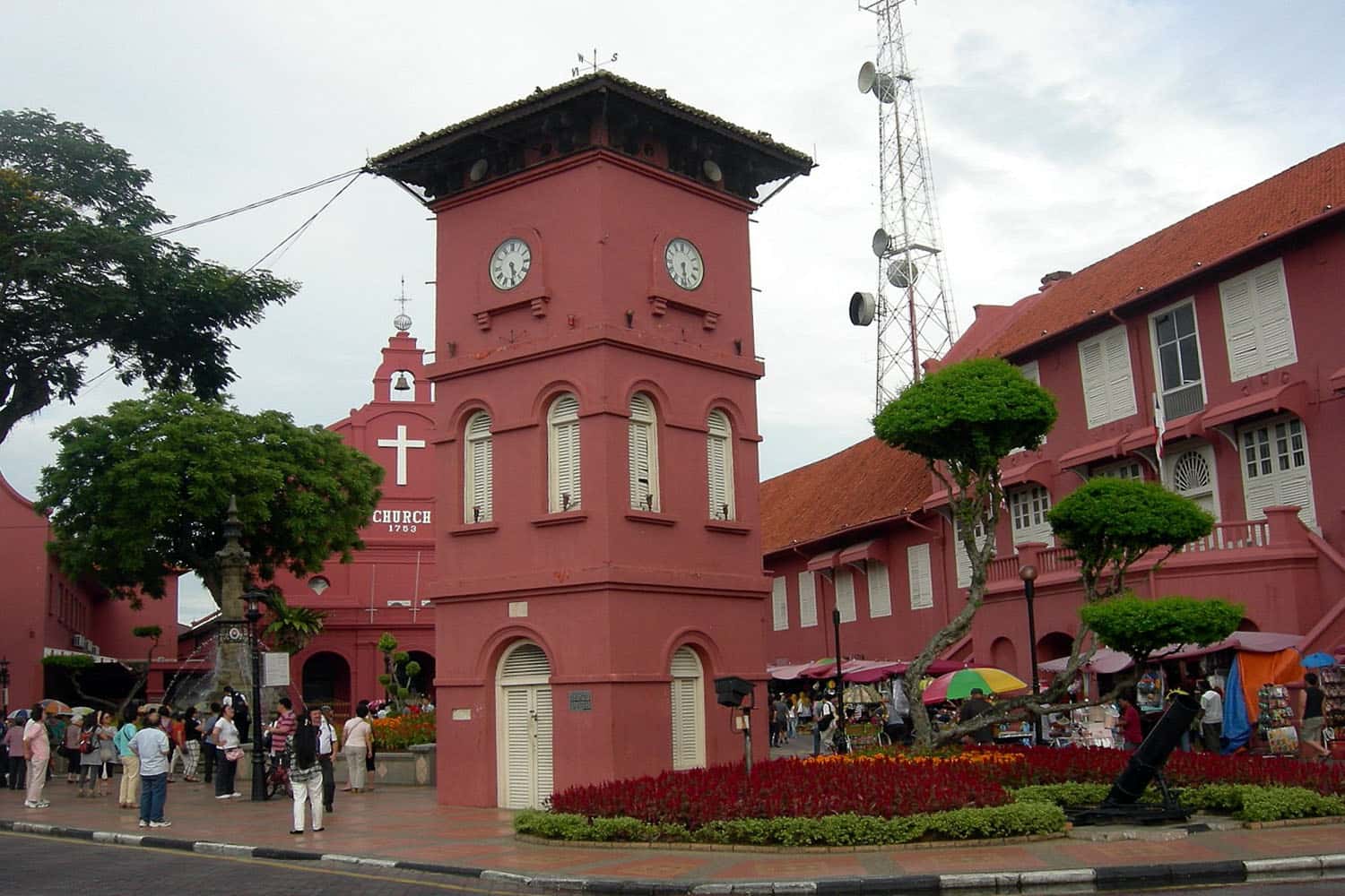 Tháp đồng hồ Tang Beng Swee ở Melaka