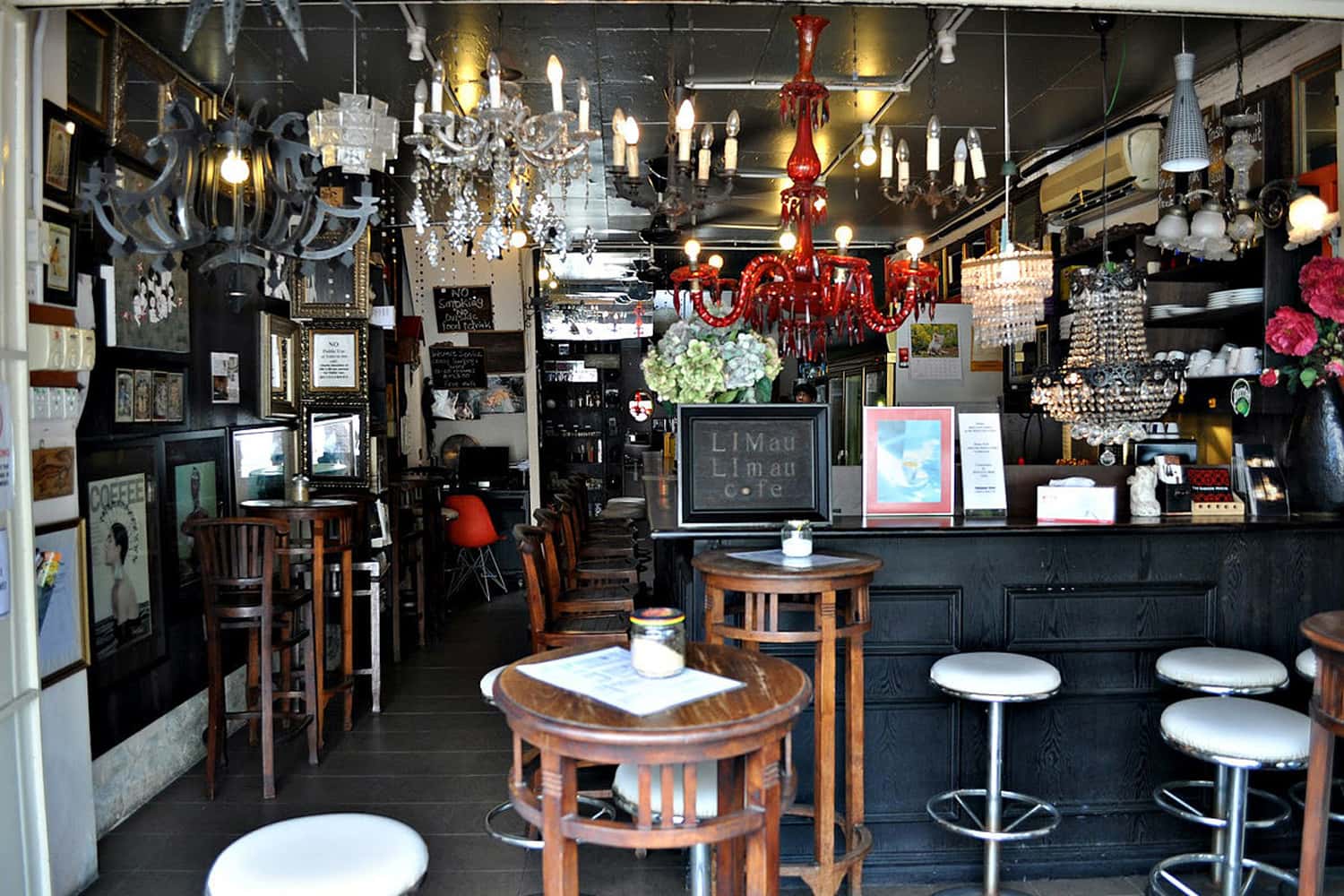 Quán Limau-Limau Cafe trên con phố Jonker