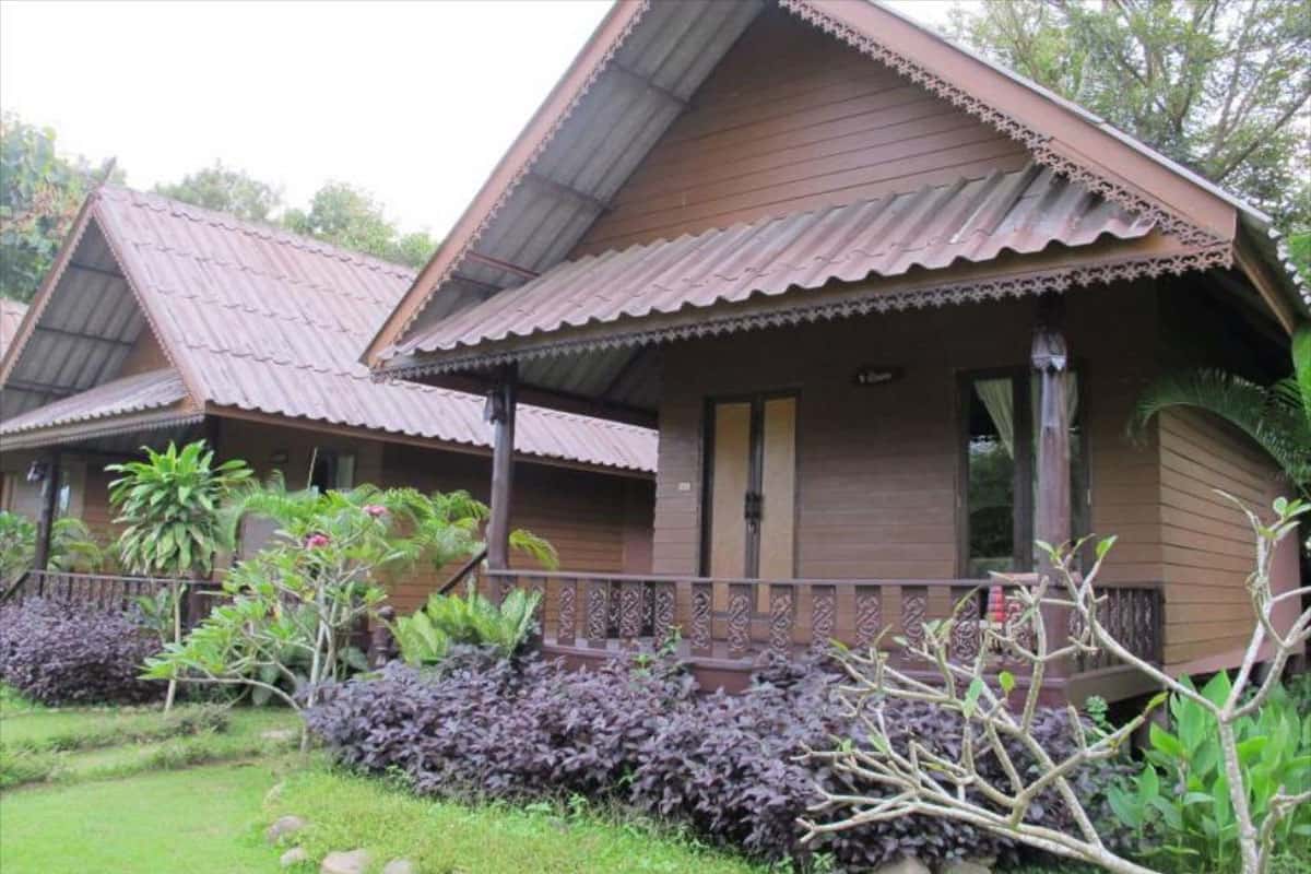 Sống trong một ngôi nhà gỗ