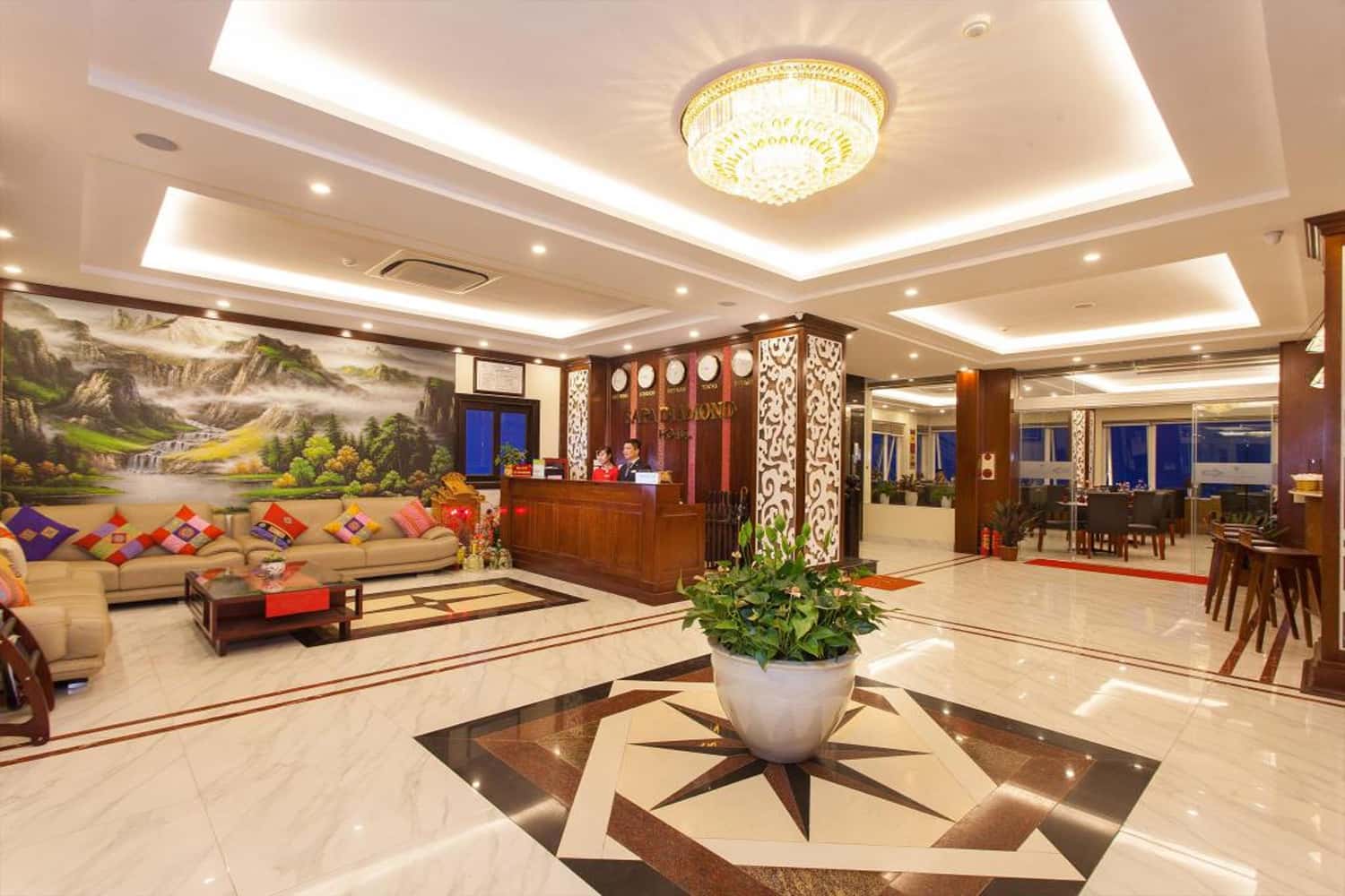 Bên trong Sapa Diamond Hotel