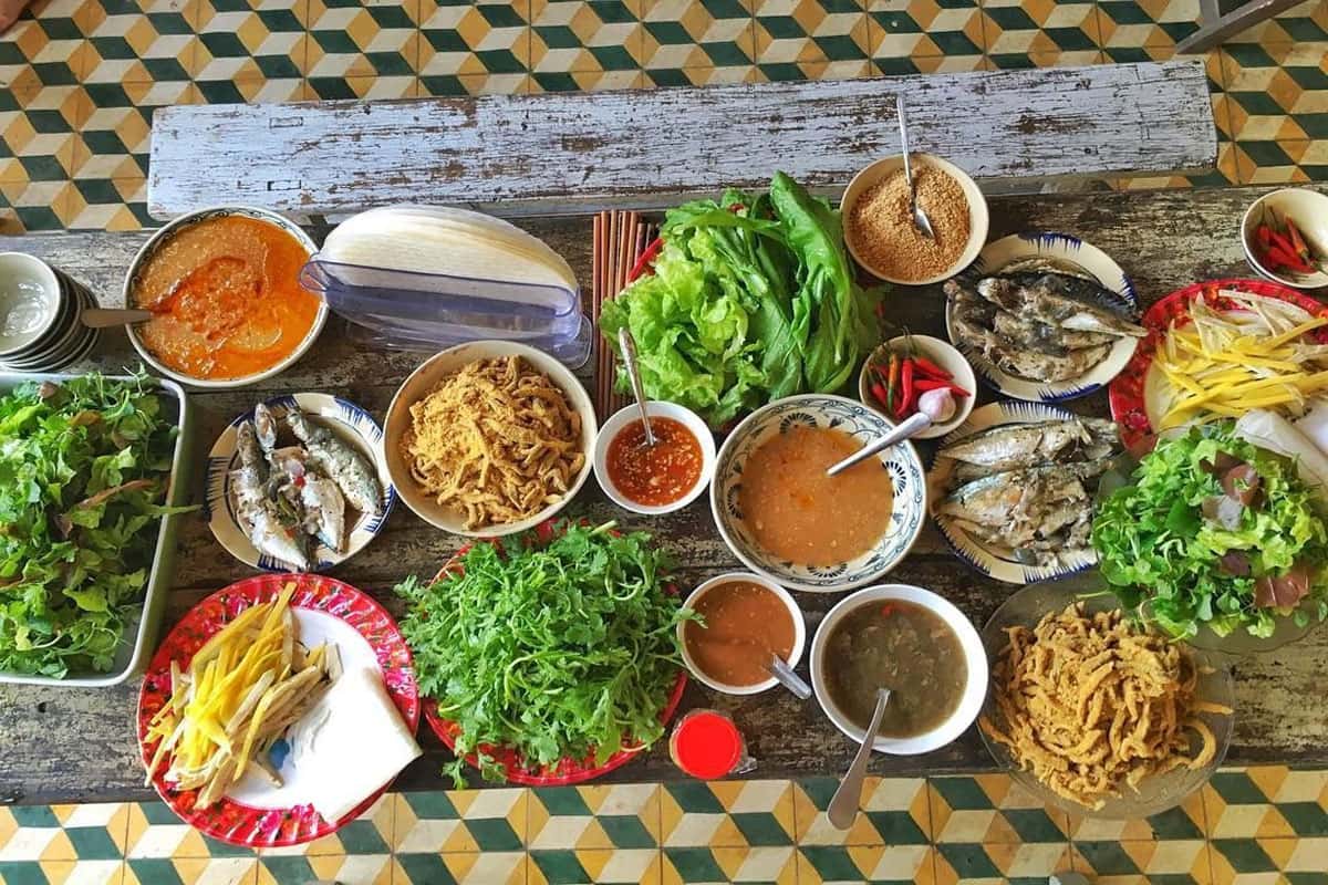 Thưởng thức hải sản