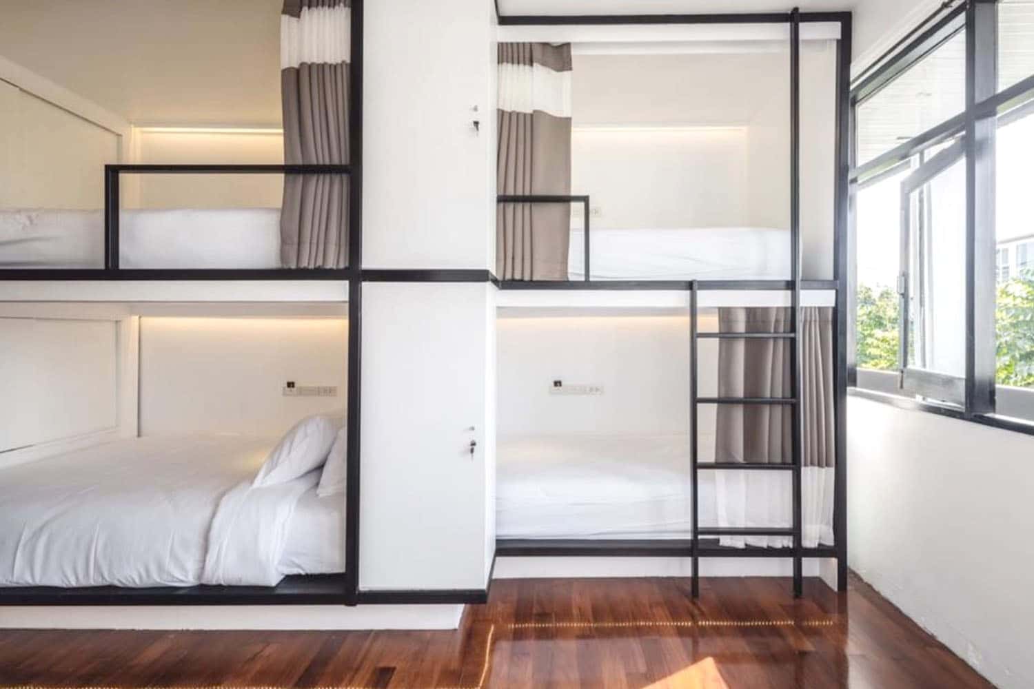 Phòng tập thể trong nhà nghỉ bình dân