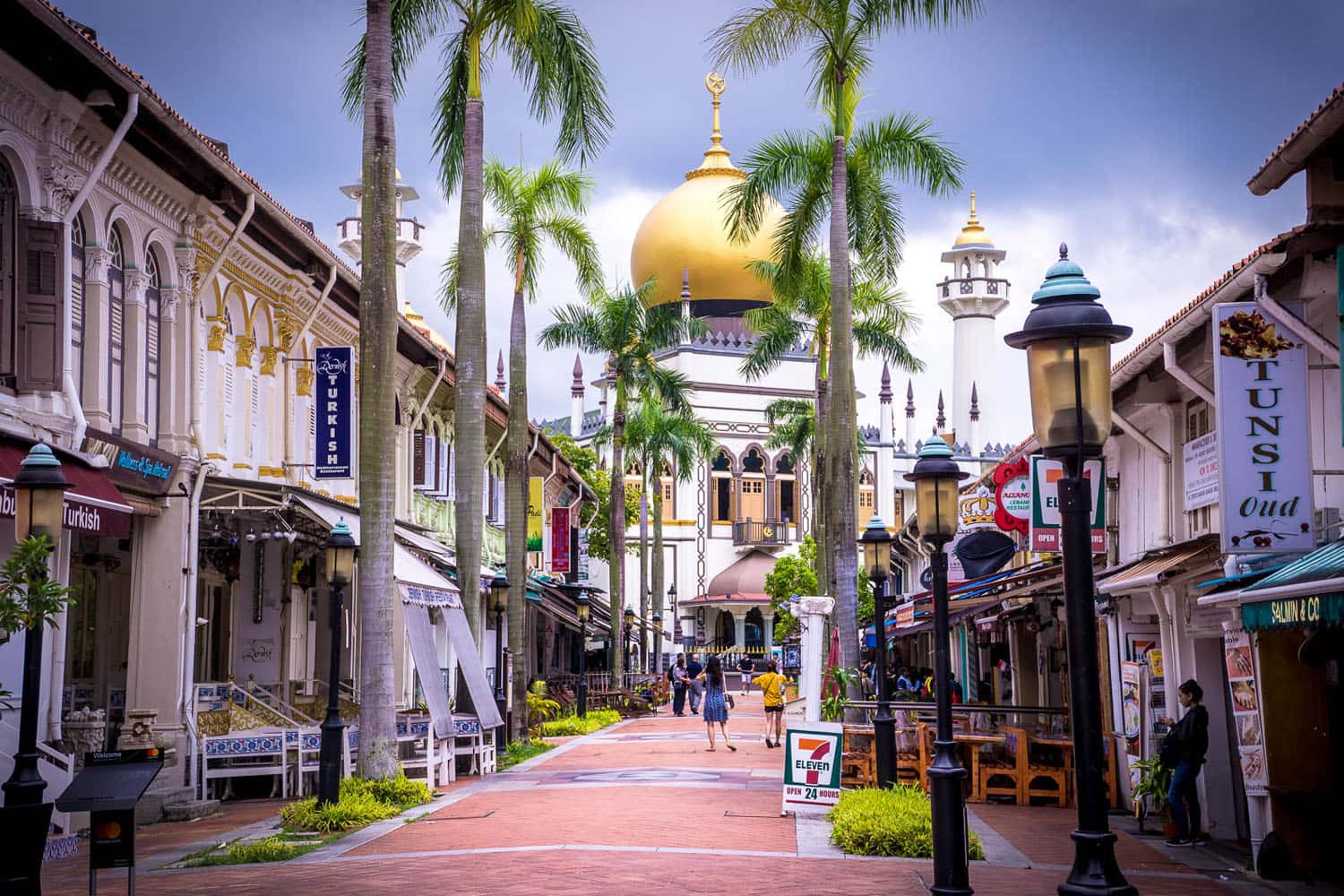 Con đường Arab Street đặc sắc