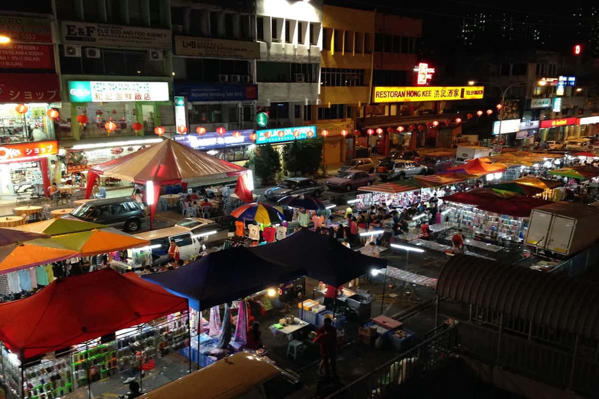  Chợ đêm Ulu Melaka tại Langkawi