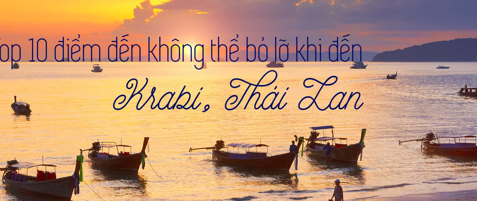 Top 10 địa điểm du lịch ở Krabi, Thái Lan