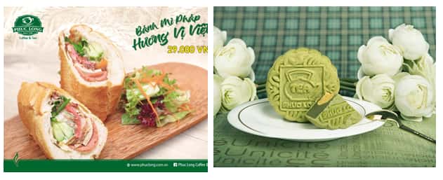 Phúc Long cũng có bán cả bánh mì và bánh trung thu