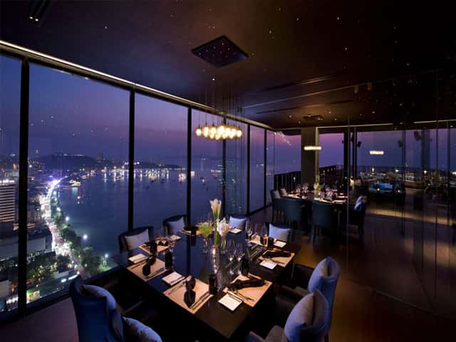 Top 7 quán bar trên sân thượng ở Pattaya, Thái Lan