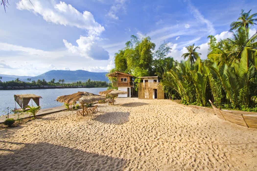 Bãi biển Sabay tại Kampot