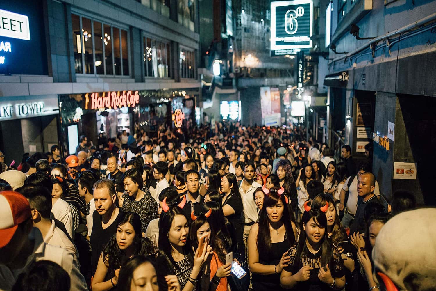 Tiệc tùng tại Lan Kwai Fong
