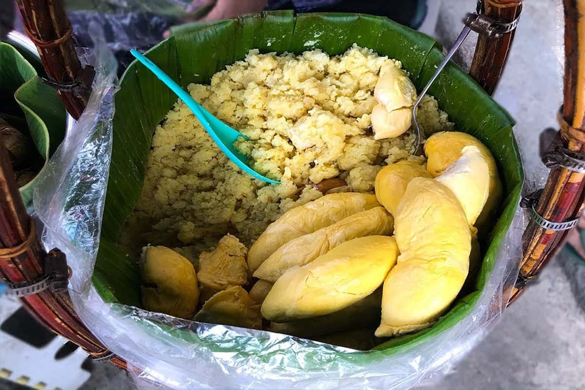 Xôi Sầu Riêng