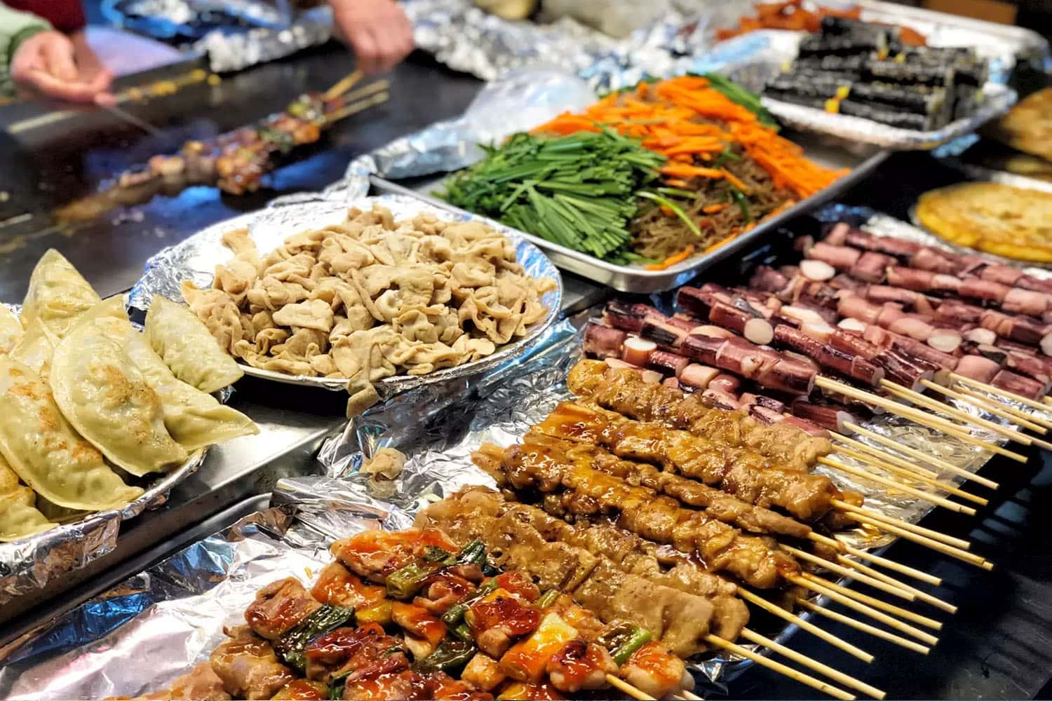 Những món ăn đường phố hấp dẫn