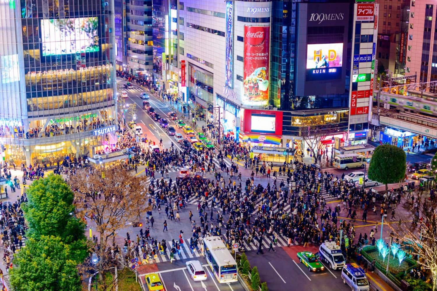 Ngã tư Shibuya nổi tiếng thế giới