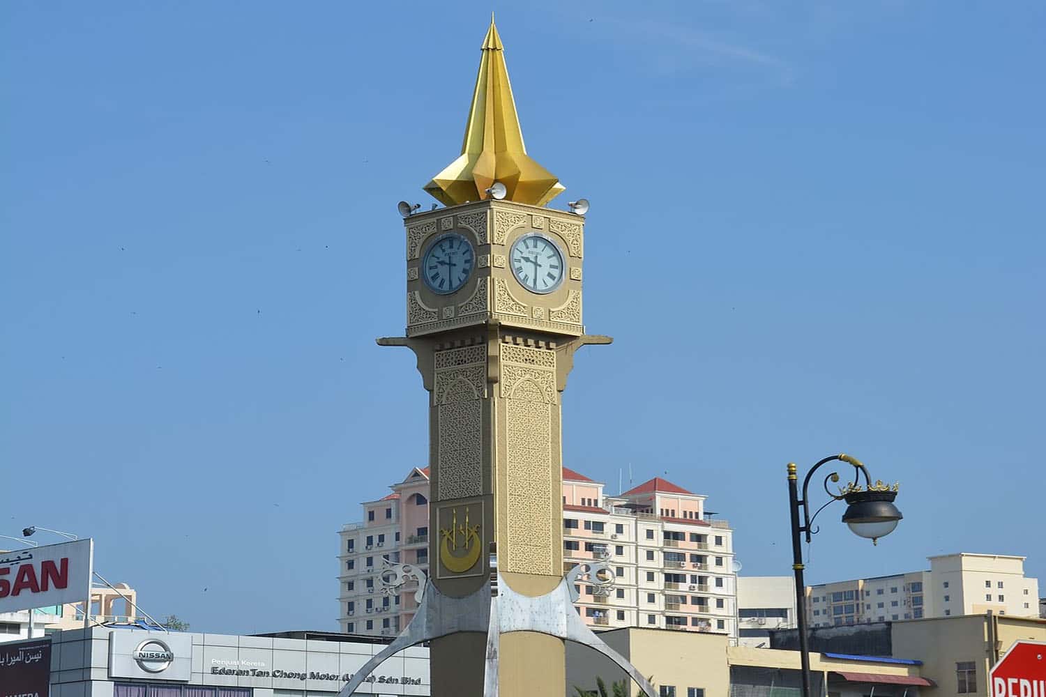 Tháp đồng hồ Royal Jetty tại Kota Bharu, Kelantan