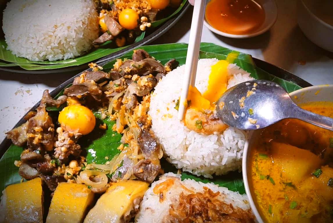 Xôi ngọt chợ Bến Thành