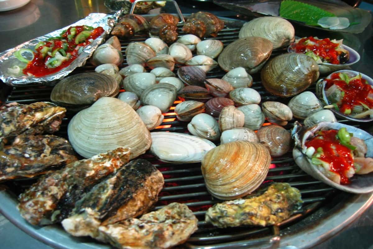 Hải sản nướng