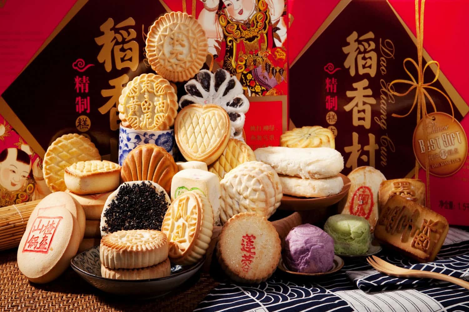 Bánh ngọt Daoxiangcun truyền thống của Trung Quốc 