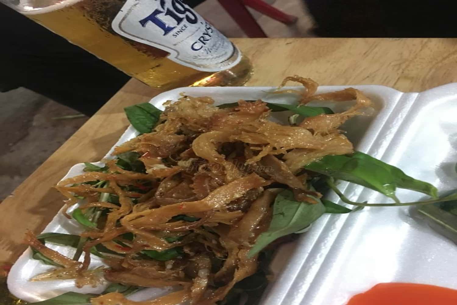 Khô mực chiên nước mắm