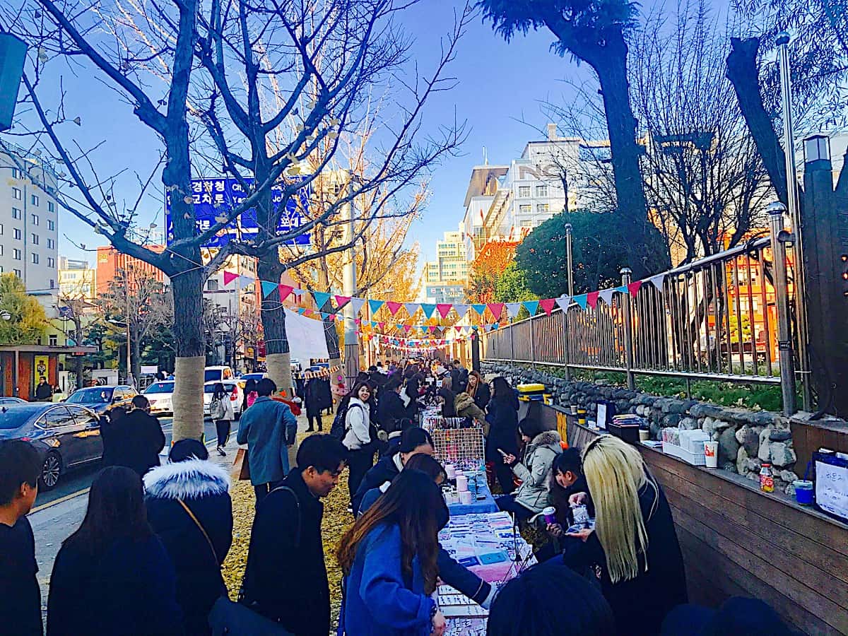 Chợ Phố bạch quả Dongcheon