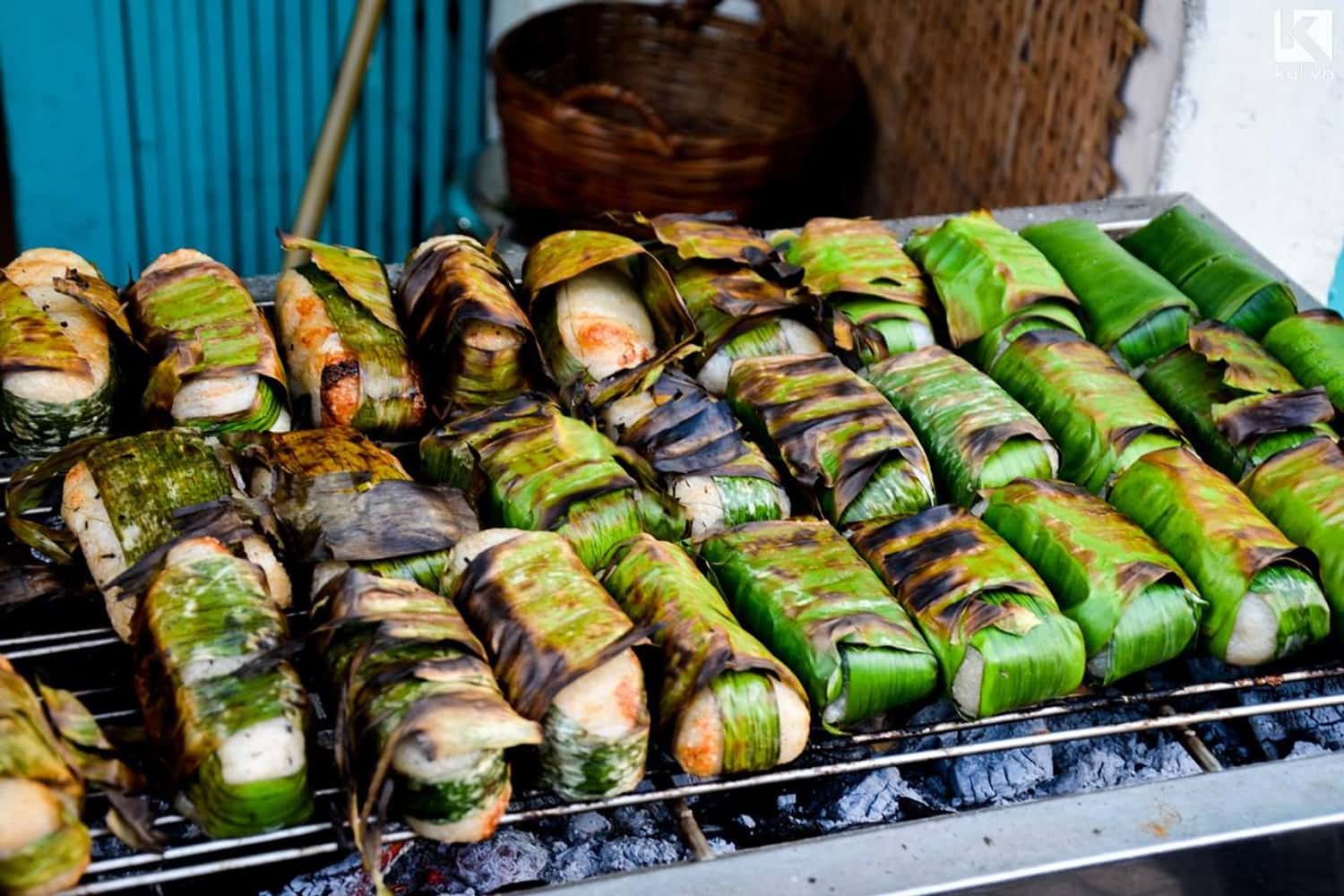 Chuối nếp nướng Cần Thơ