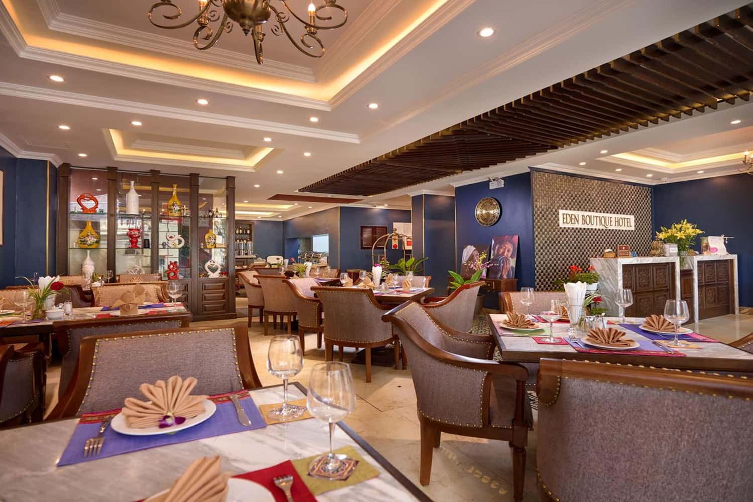 Nhà hàng ở Khách Sạn & Spa Eden Boutique