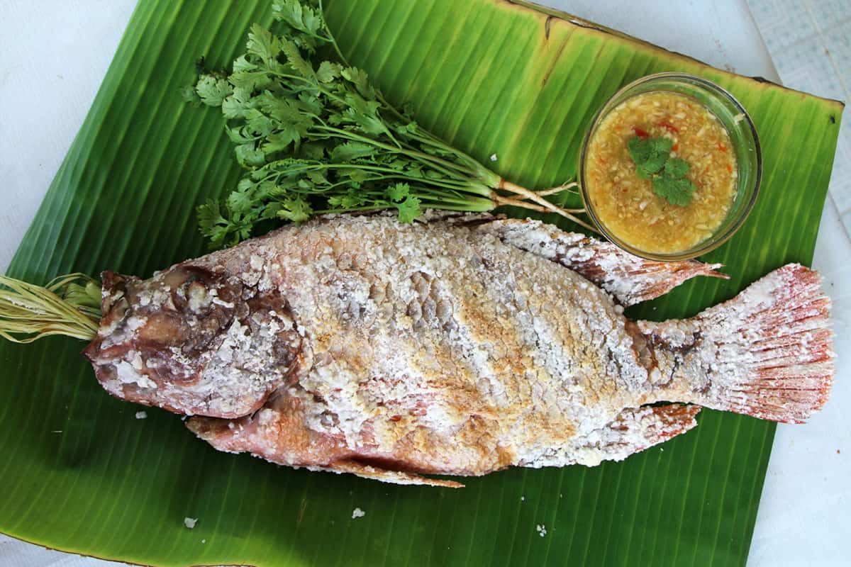 Cá nướng muối Thái Lan