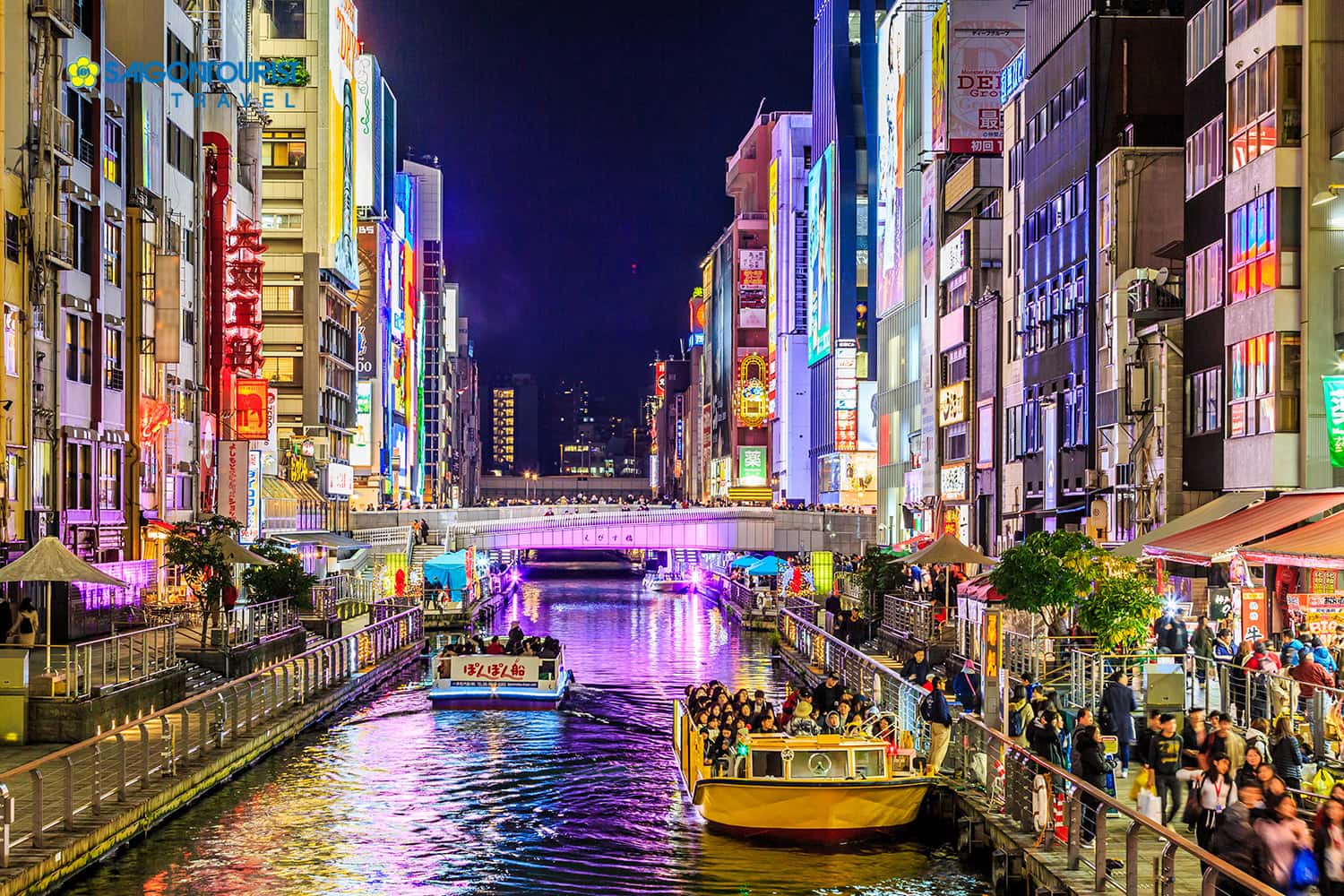 Khu trung tâm du lịch Osaka “Dotonbori”