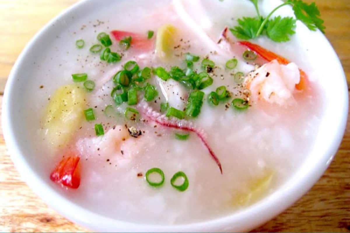 Cháo hải sản