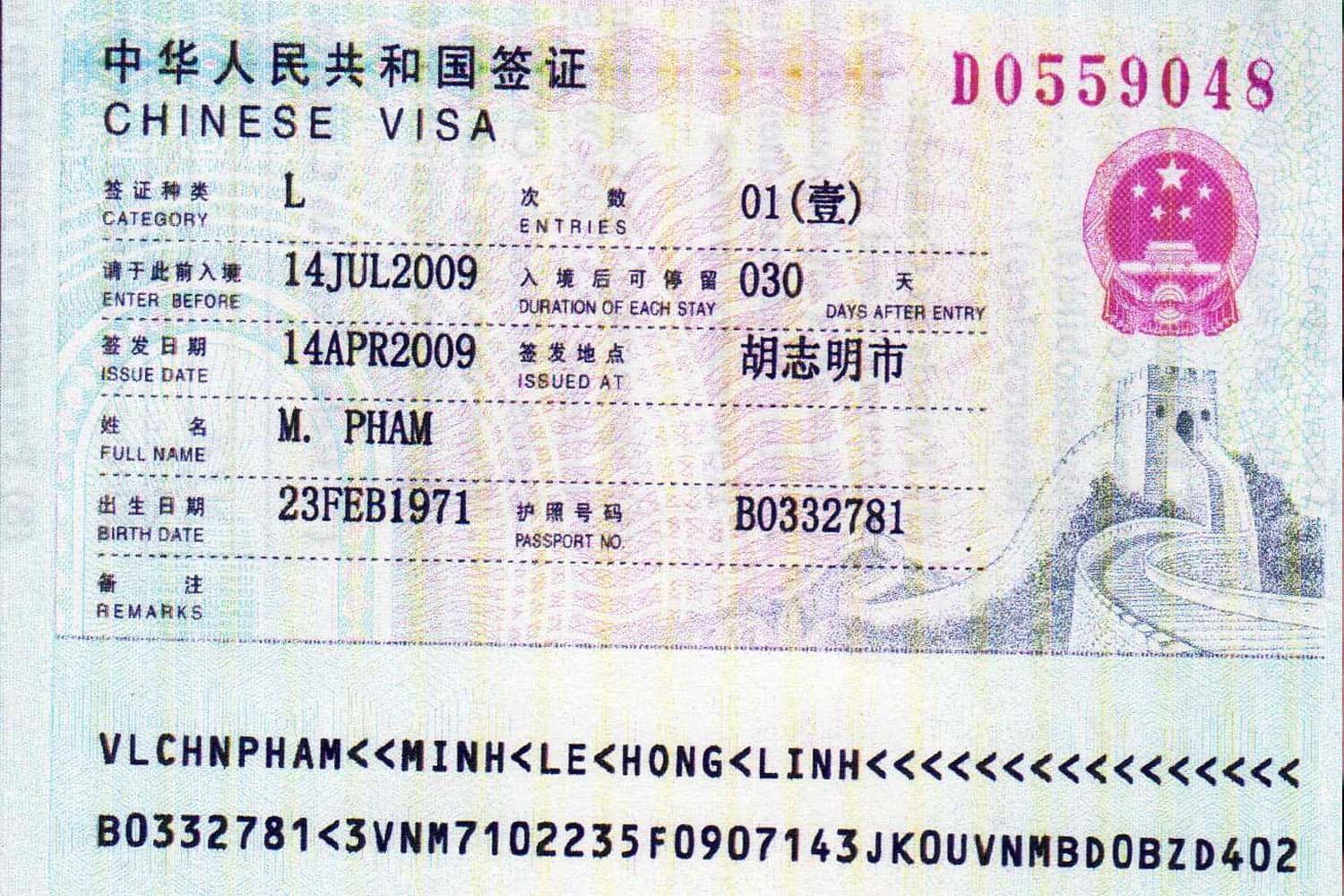 Visa du lịch