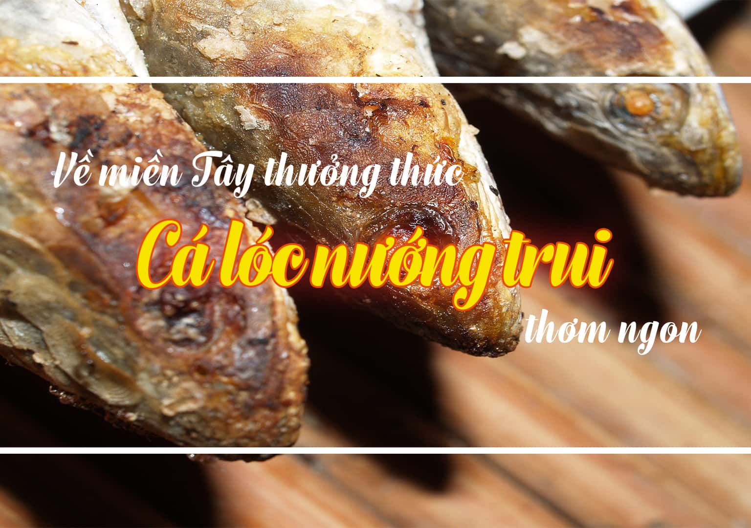 Về miền Tây thưởng thức cá lóc nướng trui thơm ngon
