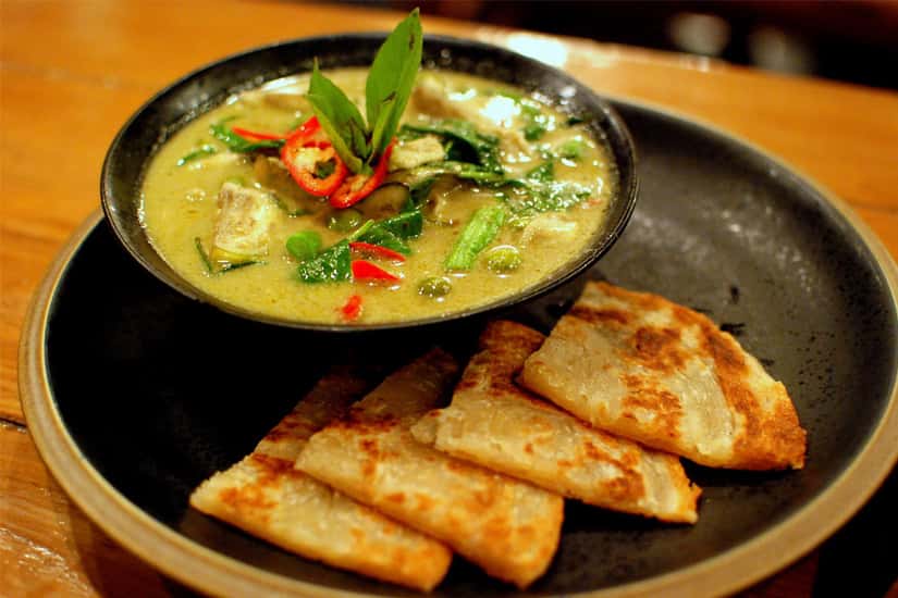 Cà ri Thái nhẹ hơn so với Ấn độ khá nhiều