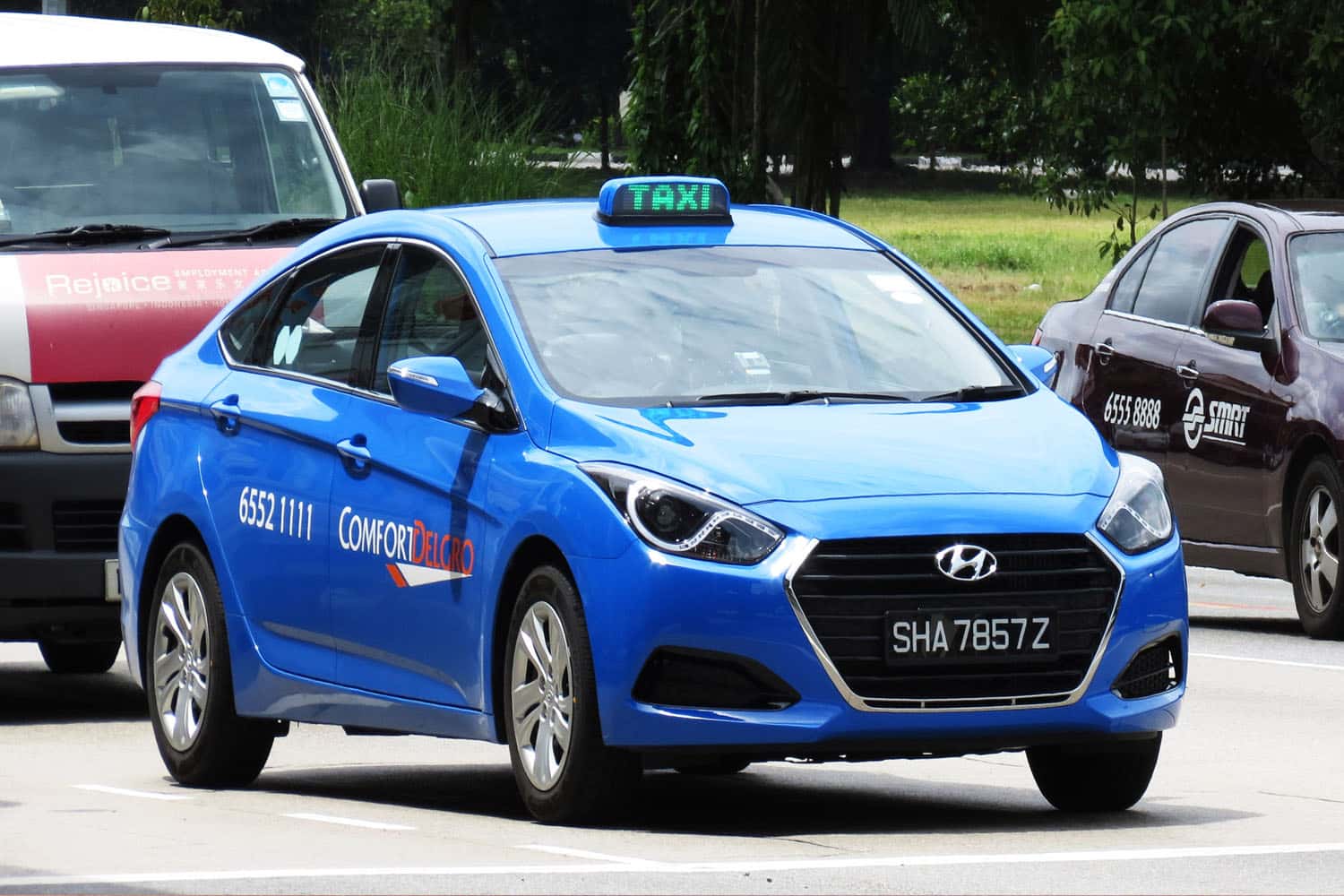 Cân nhắc việc sử dụng taxi