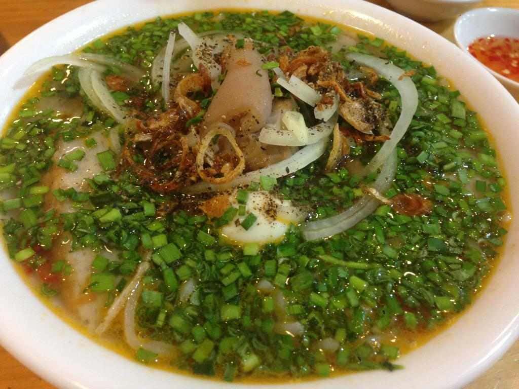 Bánh canh hẹ cá dầm