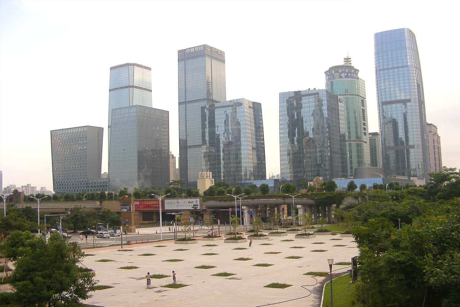 Khám phá khu trung tâm thương mại Futian (Futian CBD)