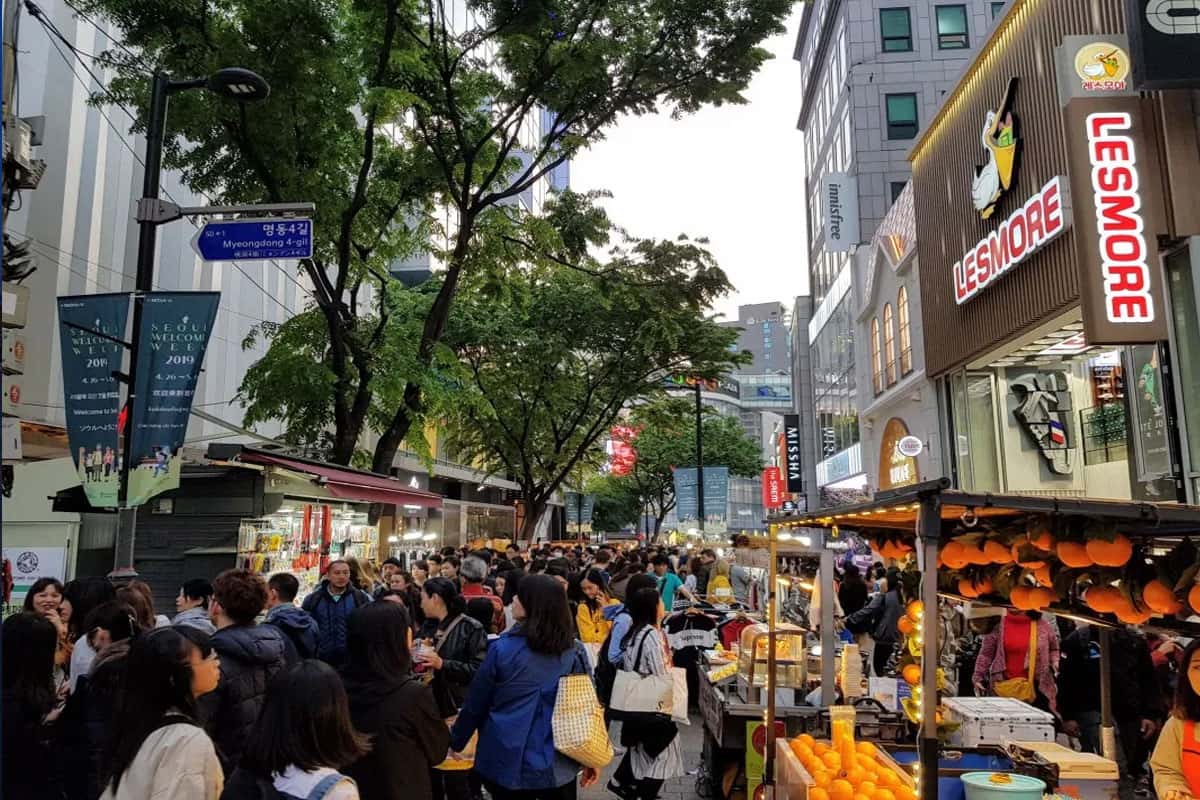 Myeongdong Street Food Alley