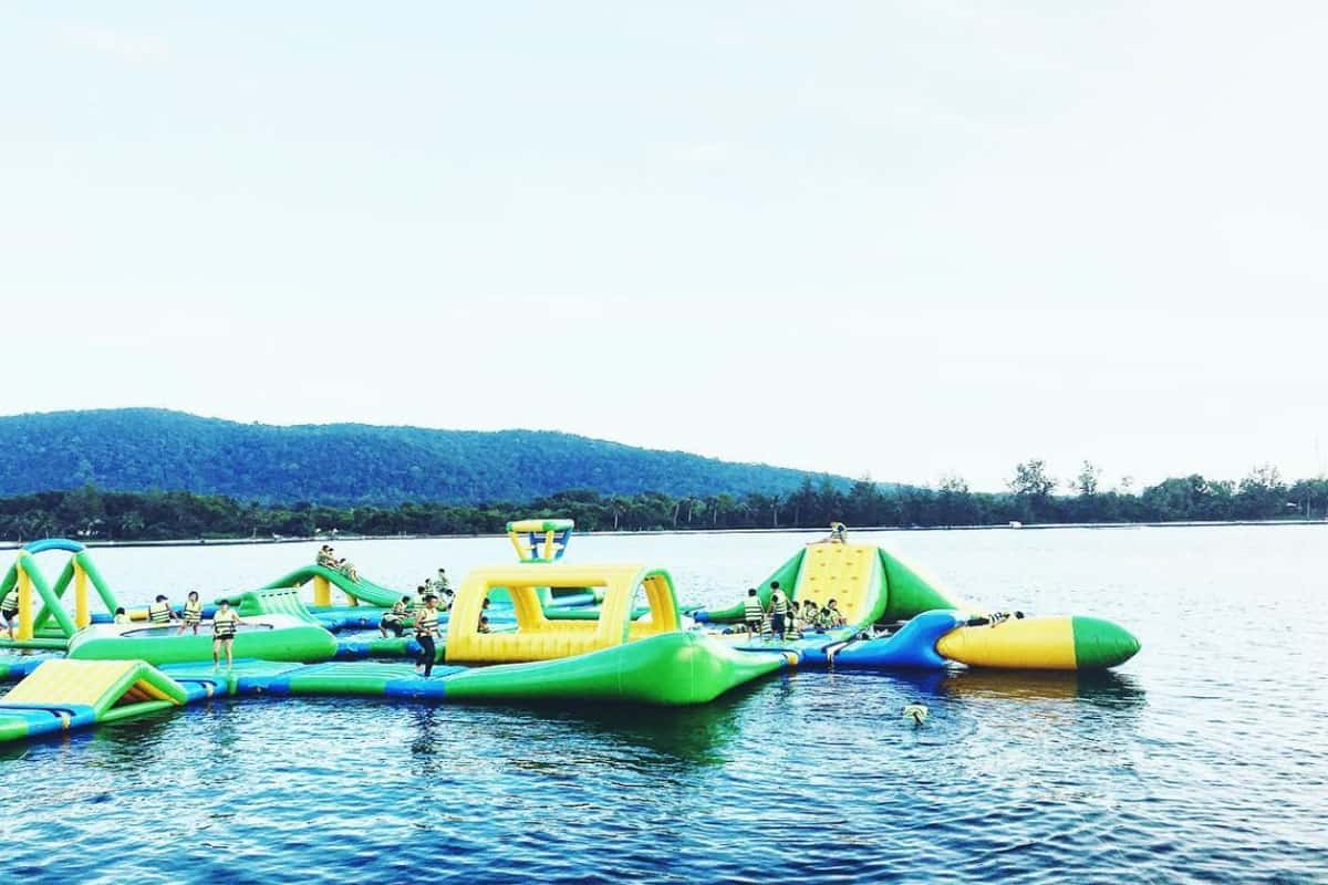 Tham quan nhà phao Rạch Vẹm - Sea Village Rạch Vẹm