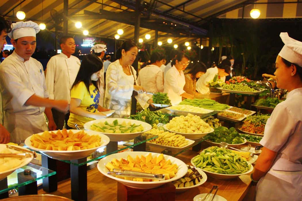 Ẩm thực khu du lịch Tân Cảng